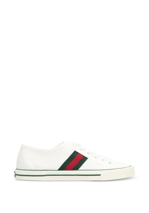 Gucci stripe-detail sneakers - White