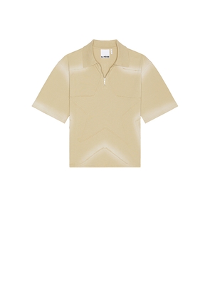 Le PÃ¨re Star Polo in Cream. Size L. Also in M, S.