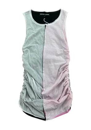 Edward Cuming gathered tank top - Green