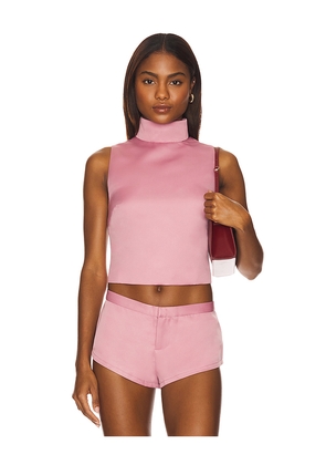 Nakedvice x REVOLVE The Cora Top in Rose. Size L. Also in S, M, XL.
