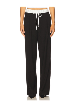 LIONESS Frankie Pant in Black. Size L. Also in M, S, XS.