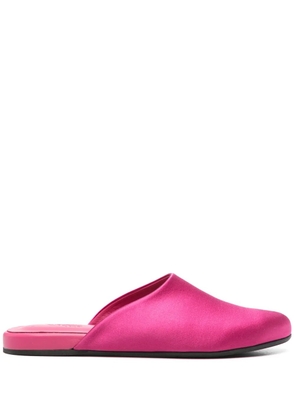 Ancient Greek Sandals satin slippers - Pink