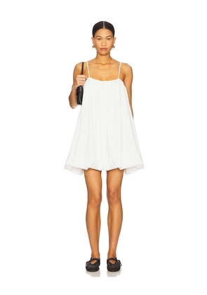 MORE TO COME Cassy Mini Dress in White. Size L. Also in M, S, XL, XS, XXS.