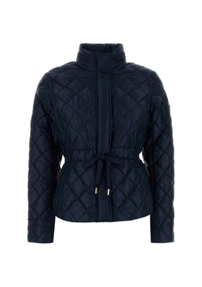 Michael Michael Kors quilted tie jacket - Blue