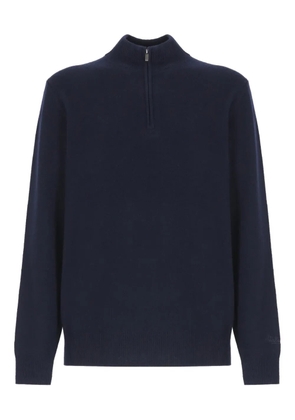 MC2 Saint Barth zip-neck sweater - Blue