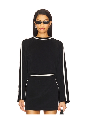 LSPACE Tempo Pullover in Black. Size M. Also in XL, XS.