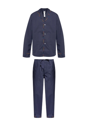 Paul Smith torchon-piping pyjama - Blue