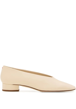 Aeyde 25mm leather pumps - Neutrals