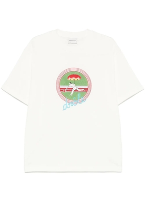 Drôle De Monsieur Le Tennis T-shirt - Neutrals