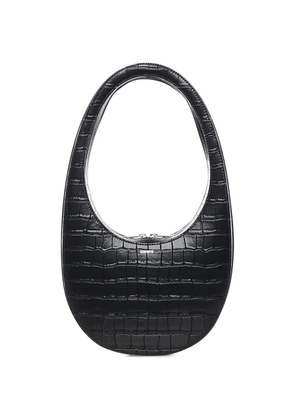 Coperni leather shoulder bag - Black