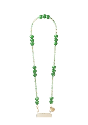 La Coque Francaise Amy Chain in Green.