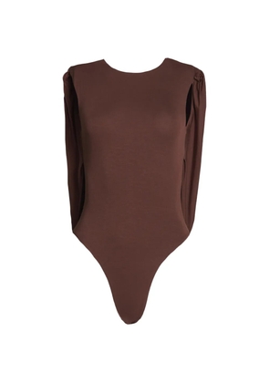 AXEL 113 Venillia sleeveless bodysuit - Brown