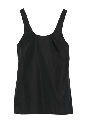 St. Agni scoop-neck sleeveless mini dress - Black
