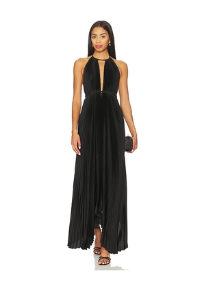 L'IDEE Boheme Gown in Black. Size 10/M. Also in 12/L, 14/XL, 6/XS, 8/S.