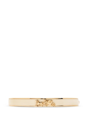 Coach equestrian-motif bracelet - Gold