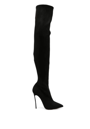 Casadei 100mm Julia boots - Black