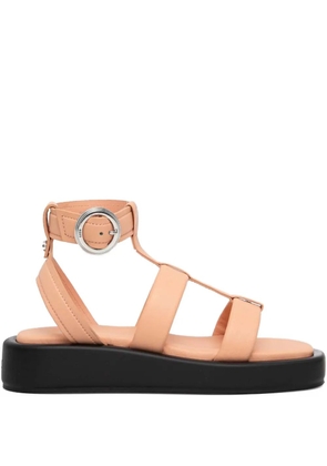 BOSS strappy platform sandals - Pink