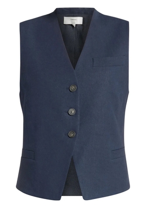 Vince V-neck waistcoat - Blue