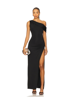 NBD x Yhasmina Ferrara The Ayla Maxi Dress in Black. Size L. Also in M, S, XL, XS, XXS.