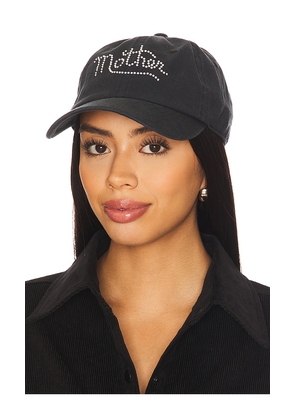 MOTHER Hats Off Hat in Black.