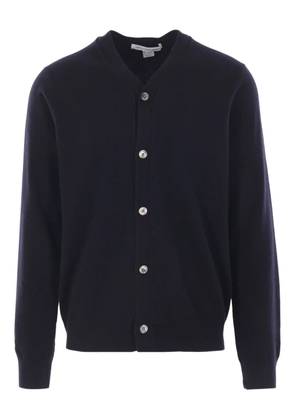 Comme des Garçons Homme V-neck wool cardigan - Black