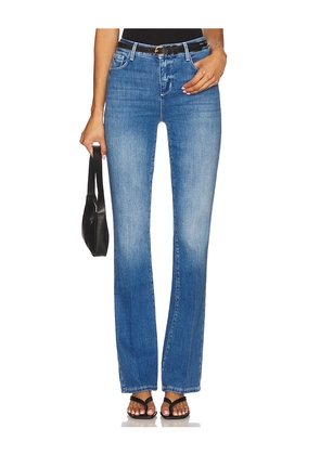 L'AGENCE Selma Baby Bootleg in Blue. Size 23. Also in 25, 26, 29, 30.