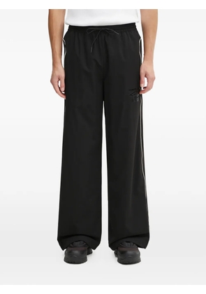 Rains x Umbro drawstring piping track pants - Black