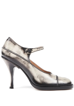 Maison Margiela 100mm Bourgeoise leather pumps - White