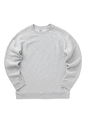 Sporty & Rich logo-patch sweatshirt - Grey