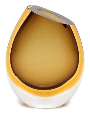 Gardeco 96 two-tone glass vase - Yellow