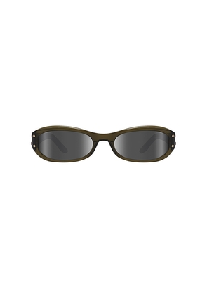NRGY Vela Sunglasses in Olive.