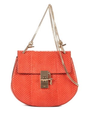 Chloé Pre-Owned small Drew shoulder bag - Orange
