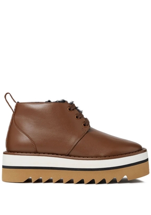 Stella McCartney 50mm Sneak-Elyse desert boots - Brown