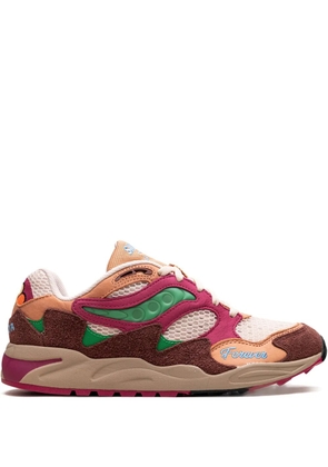 Saucony x Jae Tips Grid Shadow 2 'What's the Occasion? Wear To The Party' sneakers - Brown