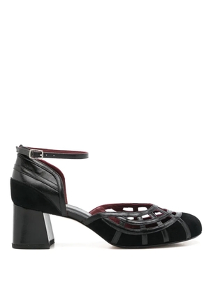Sarah Chofakian Abbie 40mm leather sandals - Black