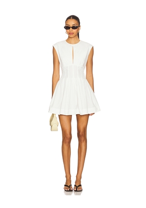 L'Academie by Marianna Akiri Mini Dress in White. Size L. Also in XL.