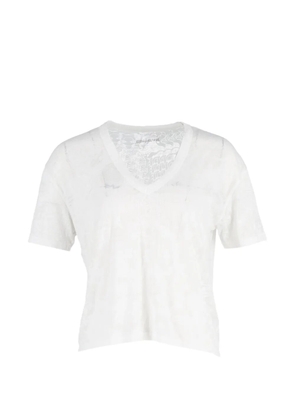 Zadig&Voltaire cotton V-neck T-shirt - White