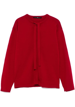 Ferragamo Pre-Owned 1970s knitted shirt - Red