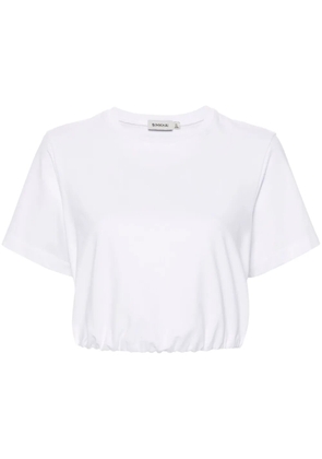 Simkhai elasticated-waist T-shirt - White