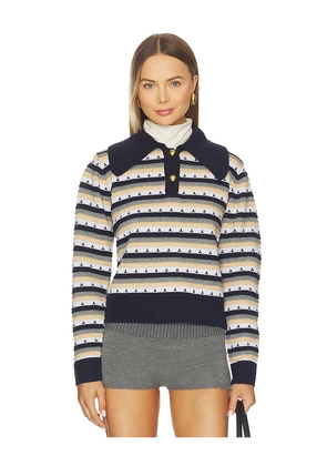 Maude Club Jones Sweater in Navy. Size L. Also in M, S, XS.