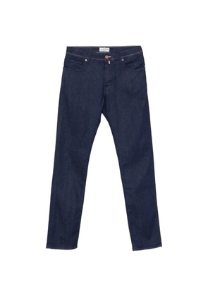 Jacob Cohën Bard copper-tone-stitching jeans - Blue