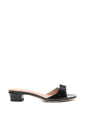 Ferragamo bow-detail sandals - Black