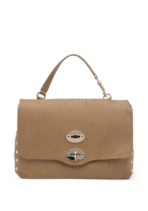 Zanellato Amoretto Postina turn-lock shoulder bag - Neutrals
