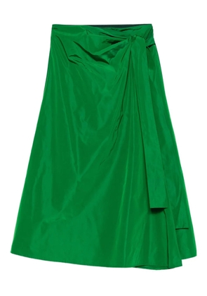 ASPESI wrap-tie skirt - Green
