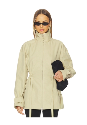 L'Academie by Marianna Miki Jacket in Beige. Size L. Also in XXS, XL.