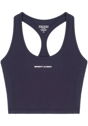 Sporty & Rich SR Bold sports tank top - Blue