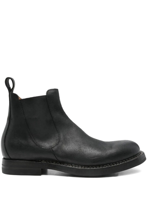 Silvano Sassetti leather Chelsea boots - Black