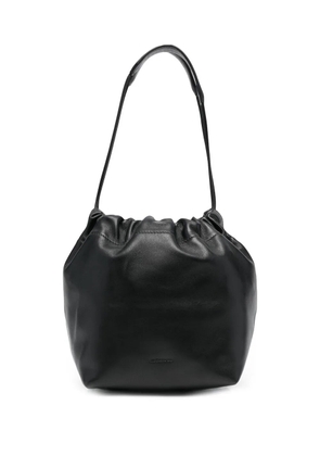Jil Sander drawstring-fastening bucket bag - Black