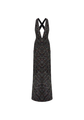 Missoni V-neck patterned maxi dress - Black