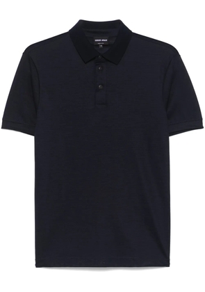 Giorgio Armani short-sleeve polo shirt - Blue